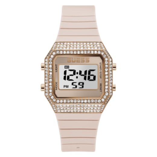 Γυναικείο ρολόι Guess GW0430L3 ZOOM Digital Pink