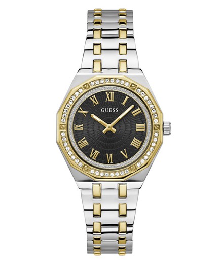 Reloj Guess Mujer GW0770L4 Acero Bicolor Dorado Circonitas