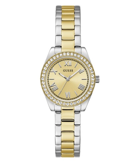 Reloj Guess Mujer GW0841L2 Acero Bicolor Dorado Circonitas