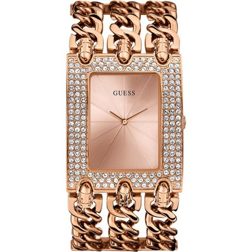 Reloj Guess Mujer Heavy Metal Rosado W0085L3