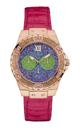 Guess Ladies Watch W0775L4 Pink Limelight