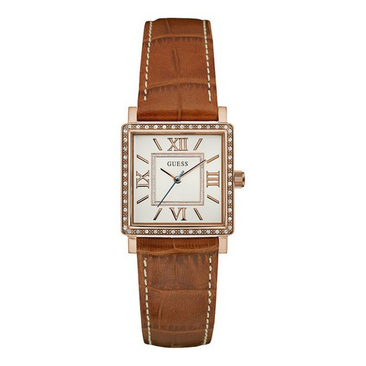 Guess Ladies Watch W0829L4 High Line Couro