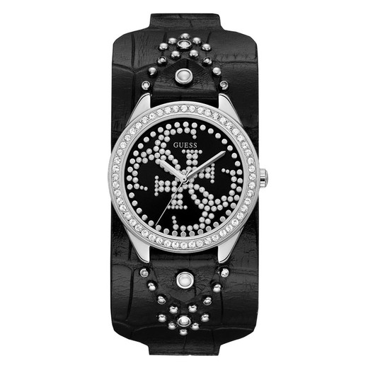 Reloj Guess Mujer W1140L1 Piel Negro