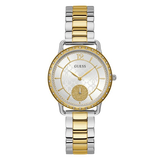 Guess Ladies Watch W1290L1 Bicolor Steel Gold