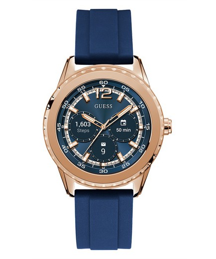 Guess Unisex Watch C1002M2 Touch Cassidy Unisex Connect Blue