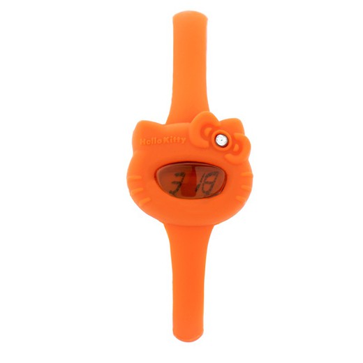 Reloj Hello Kitty Mujer HK7123L-23 Silicona Naranja