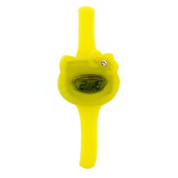 Reloj Hello Kitty Mujer HK7123L-26 Silicona Amarillo