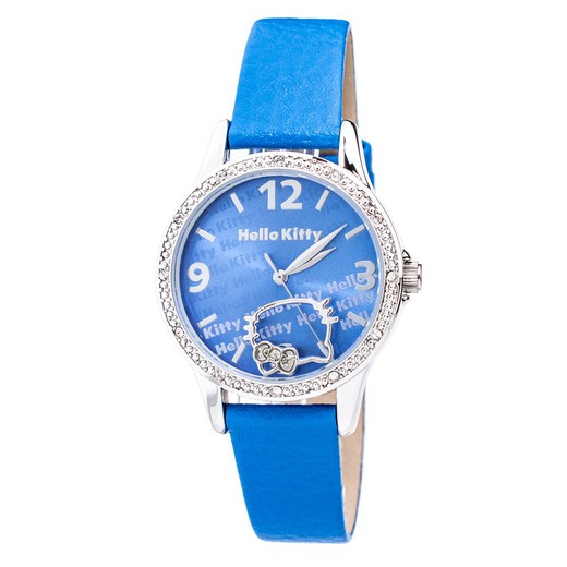 Reloj Hello Kitty Mujer HK7126LS-03 Piel Azul