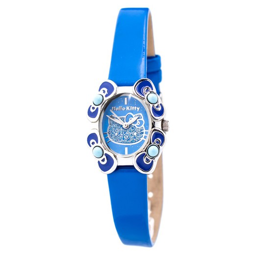 Reloj Hello Kitty Mujer HK7129L-03 Piel Azul