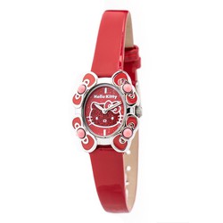 Reloj Hello Kitty Mujer HK7129L-04 Piel Rojo