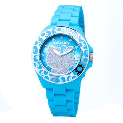 Reloj Hello Kitty Mujer HK7143B-01 Silicona Azul