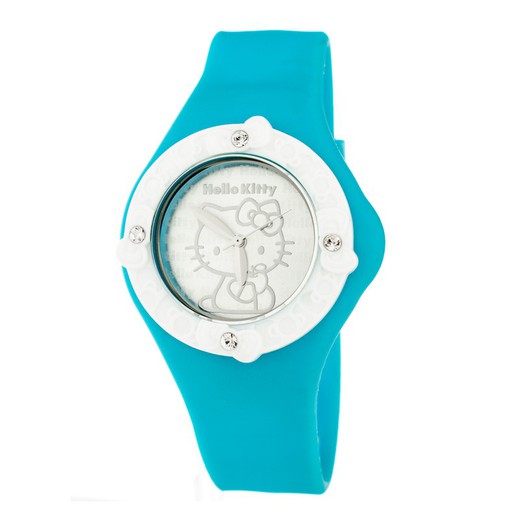 Reloj Hello Kitty Mujer HK7158LS-08 Silicona Azul