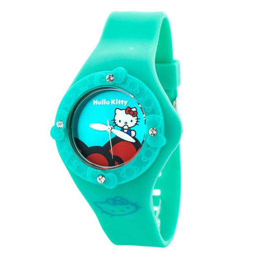 Reloj Hello Kitty Mujer HK7158LS-13 Silicona Verde