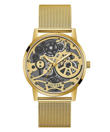 Guess Herrenuhr GW0538G2 Goldmatt