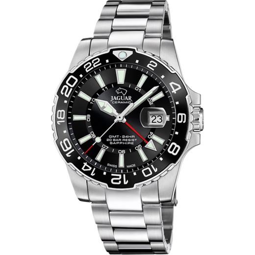 Reloj Jaguar Hombre J1011/6 Acero GMT