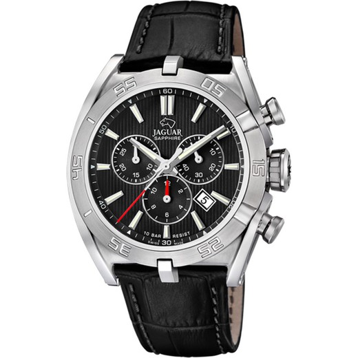 Reloj Jaguar Hombre J857/D Piel Negra Executive