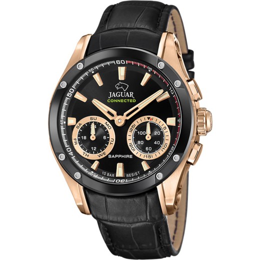 Reloj Jaguar Hombre J959/1 Connected Piel Negra