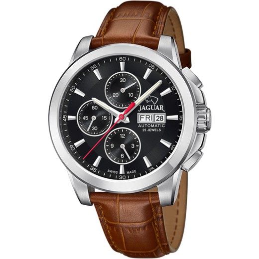 Reloj Jaguar Hombre J975/4 Piel Marrón Le Chronographe