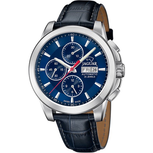 Reloj Jaguar Hombre J975/6 Piel Azul Le Chronographe