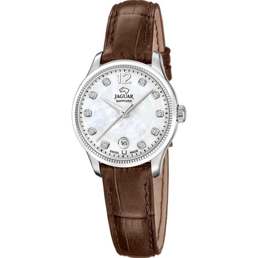 Reloj Jaguar Mujer J1046/2 Piel Marrón