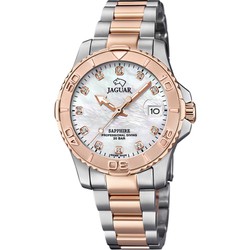 Reloj Jaguar Mujer J871/5 Couple Diver Acero Bicolor Rosa