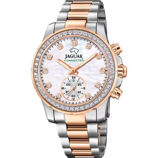 Reloj Jaguar Mujer J981/1 Connected Lady Acero Bicolor Rosa