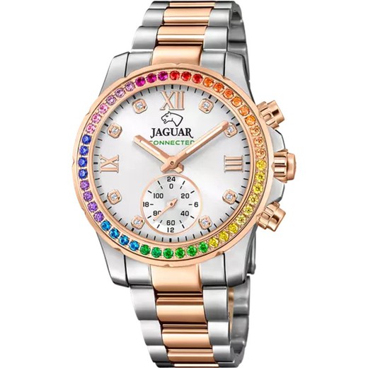 Reloj Jaguar Mujer J981/4 Connected Lady Acero Bicolor Rosa