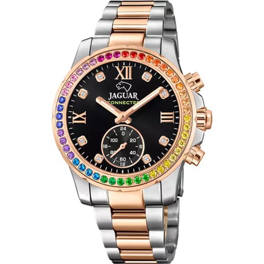 Reloj Jaguar Mujer J981/5 Connected Lady Acero Bicolor Rosa