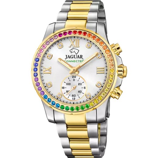 Reloj Jaguar Mujer J982/4 Connected Lady Acero Bicolor Dorado