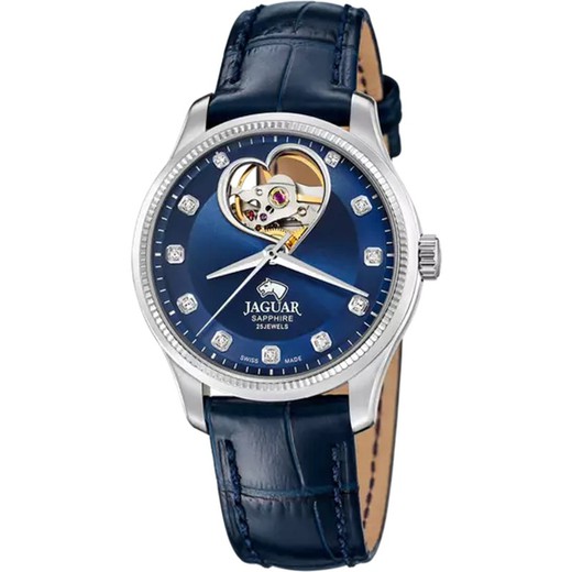 Reloj Jaguar Mujer J994/B Piel Azul Coeur