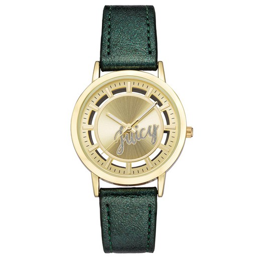 Reloj Juicy Couture Mujer JC1214GPGN Polipiel Verde