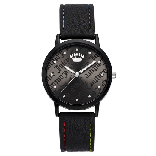 Reloj Juicy Couture Mujer JC1255BKBK Polipiel Negro