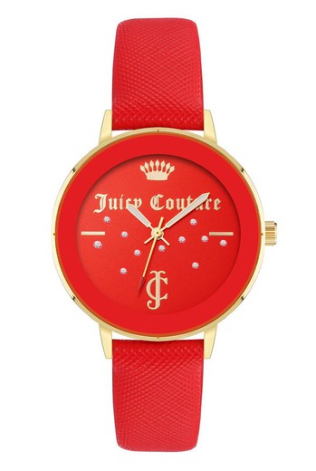 Reloj Juicy Couture Mujer JC1264GPRD Polipiel Rojo