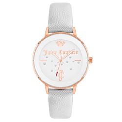 Reloj Juicy Couture Mujer JC1264RGWT Polipiel Blanco