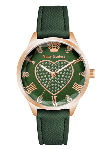 Reloj Juicy Couture Mujer JC1300RGGN Polipiel Verde