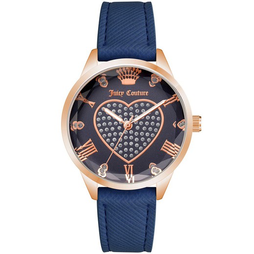 Reloj Juicy Couture Mujer JC1300RGNV Polipiel Azul