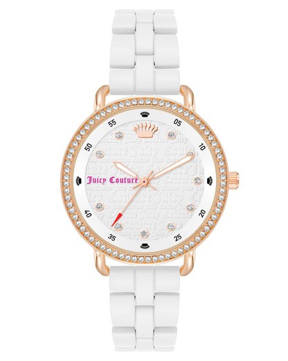 Reloj Juicy Couture Mujer JC1310RGWT Metal Blanco