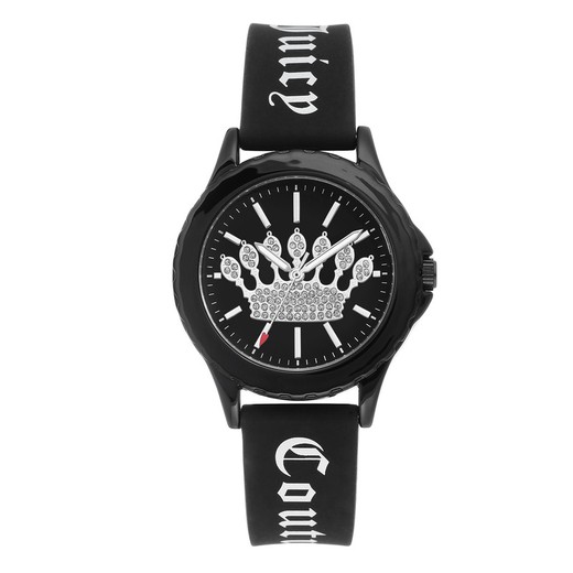 Reloj Juicy Couture Mujer JC1325BKBK Silicona Negro