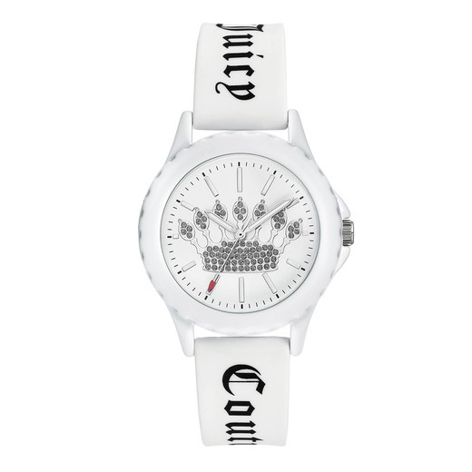 Reloj Juicy Couture Mujer JC1325WTWT Silicona Blanco