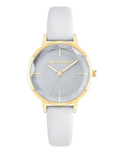 Reloj Juicy Couture Mujer JC1326GPWT Polipiel Blanco