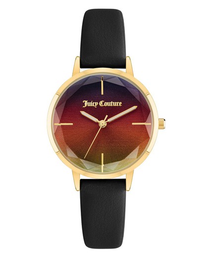 Reloj Juicy Couture Mujer JC1326RBBK Polipiel Negro