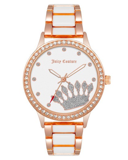 Reloj Juicy Couture Mujer JC1334RGWT Metal Rosa