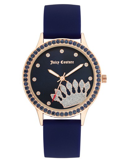 Reloj Juicy Couture Mujer JC1342RGNV Silicona Azul