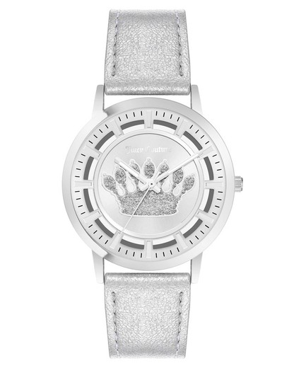 Reloj Juicy Couture Mujer JC1345SVSI Polipiel Plateado