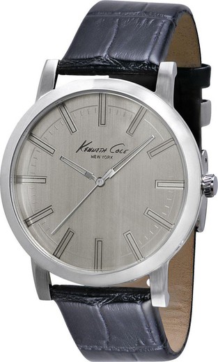 Reloj Kenneth Cole Hombre IKC1931 Piel Negro