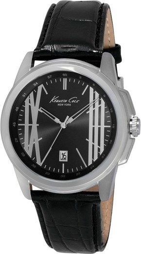 Reloj Kenneth Cole Hombre IKC8095 Piel Negro