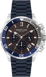 Reloj Kenneth Cole Hombre KCWGO2105003 Silicona Azul