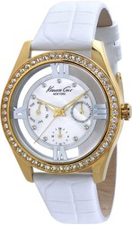 Reloj Kenneth Cole Mujer IKC2793 Piel Blanco