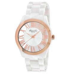 Reloj Kenneth Cole Mujer IKC4860 Policarbonato Blanco