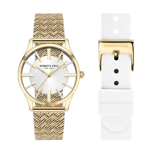 Reloj Kenneth Cole Mujer KCWLG2124003 Dorado